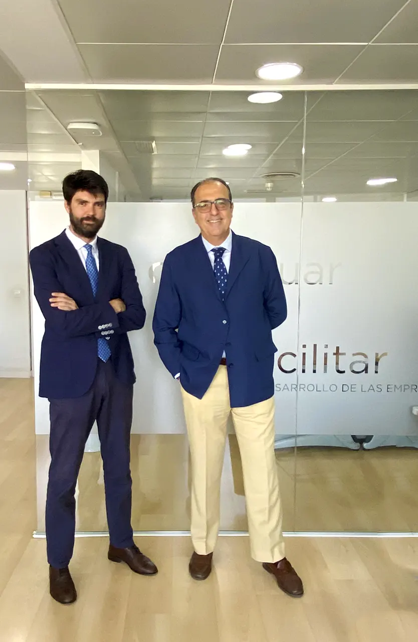 Alberto Gómez y Pablo Durán, equipo de Berco Crédito