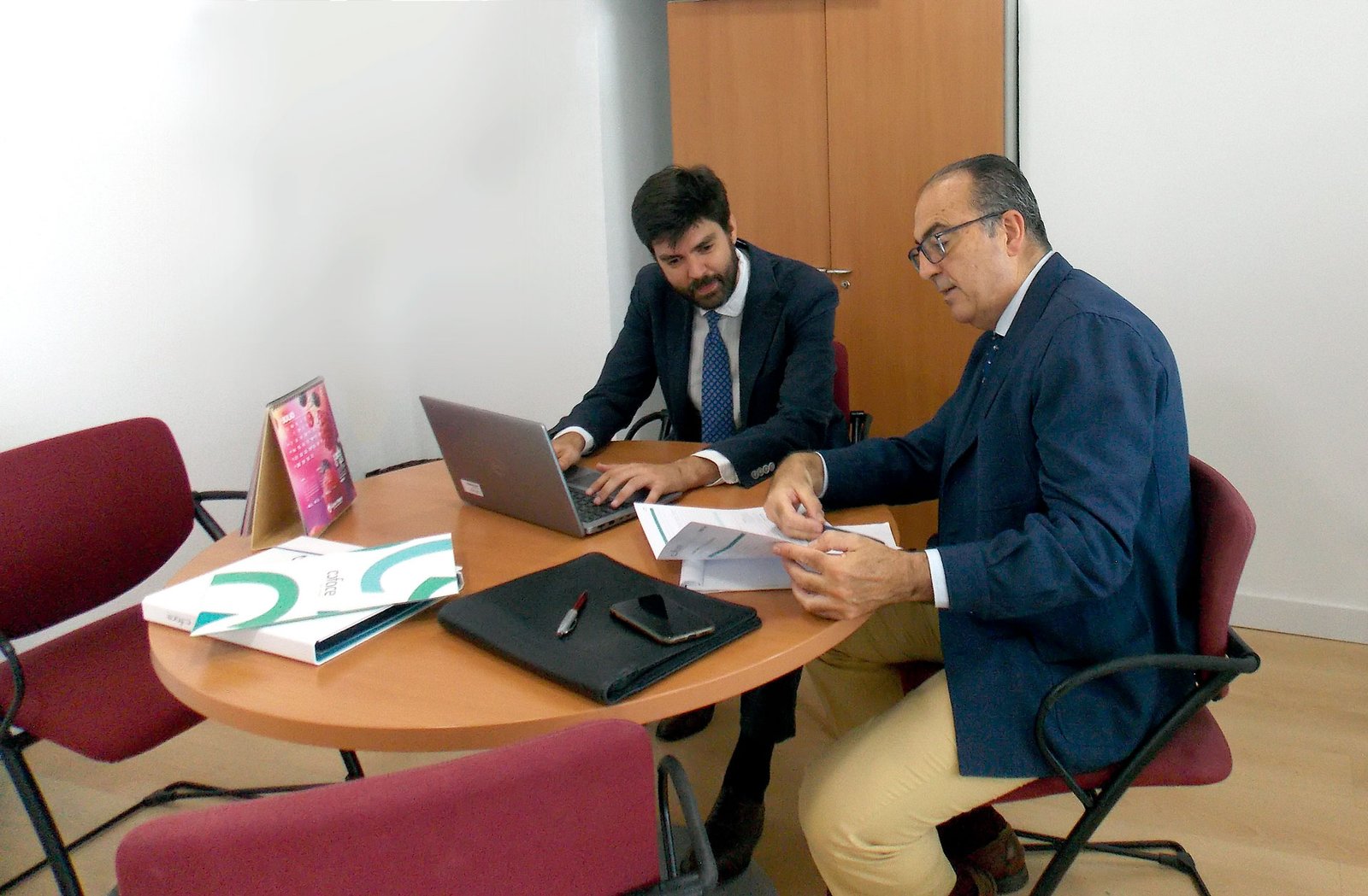 Equipo de Berco Crédito trabajando